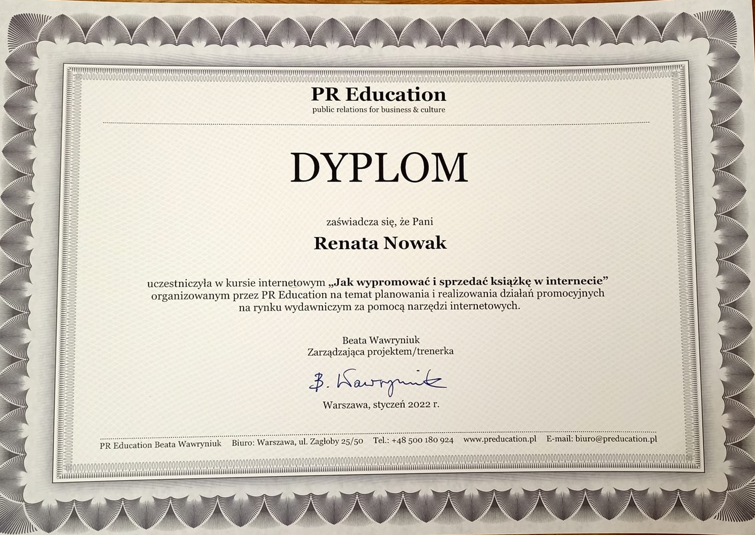 dyplom-jak-wypromowaź-książkę-w-internecie